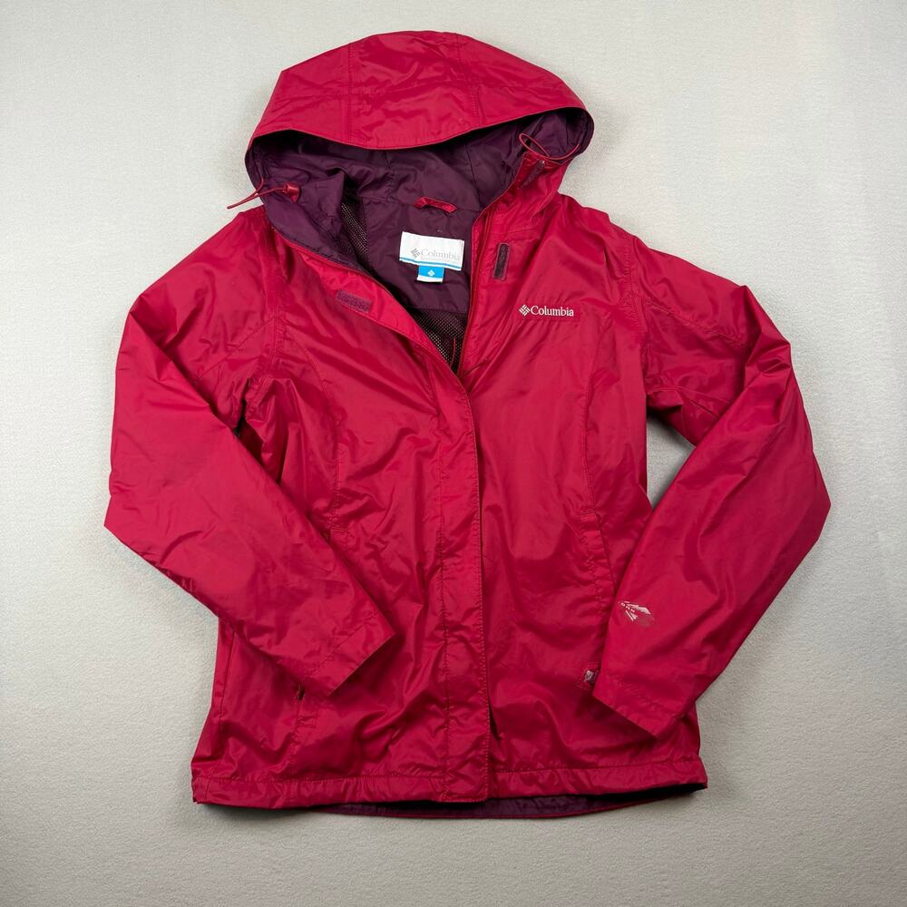 Columbia Omni-Tech Hooded Rain Jacket Women’s S